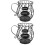 2 Pcs Holder Pot Coffee Storage Rack Fruit Basket Pod Organizer 5