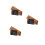3Pcs Adjustable Luggage Straps Multi Color Lock for Travel 6