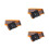 3Pcs Adjustable Luggage Straps Multi Color Lock for Travel 7