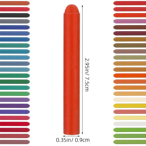 144Pièces Craies Solubles Multicolores Pour Tableau Et 2