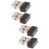 4Pcs Wireless Dongle USB Black Usb2.0 Strong Penetration WiFi Adapter 9