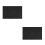 2Pcs Calligraphy Mat Black Drawing Felt Pad for Writing Desk 3