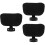 3Sets Lift Adjustable Office Chair Head Pillow Black Neck Support 6