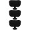 3Sets Lift Adjustable Office Chair Head Pillow Black Neck Support 8