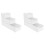 6Pcs White Bamboo Cutlery Storage Box Tableware Stackable Organizer 3