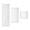 6Pcs White Bamboo Cutlery Storage Box Tableware Stackable Organizer 9