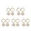 10Pcs Multi-Color Plastic Dollhouse Mini Lights for DIY Room Decor 8