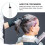6Pcs Durable Transparent Hair Dye Containers with Measuring Scale 5