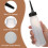 6Pcs Durable Transparent Hair Dye Containers with Measuring Scale 9