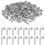 600Pièces Verrous Fer Pour Rayonnage Palette Argent 10
