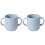 2Pcs Baby Transition Cups Blue Soft Silicone Toddler Drinking Trainer 2