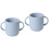 2Pcs Baby Transition Cups Blue Soft Silicone Toddler Drinking Trainer 4
