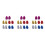 30Pcs Plastic Pom Balls with Handle Assorted Color Cheerleading Props 7