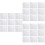 1500Pcs Clear Heat Shrink Film Packaging Protector Fast Shrinking Wrap 6