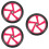 3Pièces Roues Flexibles En PU Pour Fauteuil 6