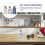3Pcs Ceramic Condiment Jars with Bamboo Covers for Kitchen 8