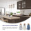 3Pcs Ceramic Condiment Jars with Bamboo Covers for Kitchen 9