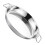 2Pcs Stainless Steel Kitchen Plates Silver Fruit Cake Holders 11