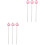 6Pcs Stainless Steel Cake Tester Multi-Color Baking Tool Durable Grip 4