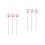 6Pcs Stainless Steel Cake Tester Multi-Color Baking Tool Durable Grip 5