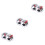 3Pcs Multi Color Mini Finger Cymbals Durable for Kids 6