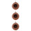 3Pcs Brown Coconut Shell Hanging Nest for Hamsters Squirrels Pets 8