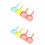 8Pcs Cat Litter Scoop Plastic Pet Long Handle Assorted Colors 5