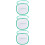 3Pcs White Kids Cage Net Zipper Box Lightweight Durable 8