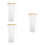 150Pcs Delicate Plastic Flagpoles for Decorative Handheld Flag Use 7