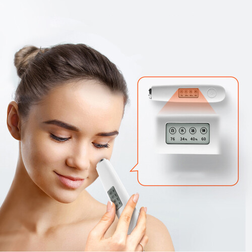 3Pcs White Skin Tester Durable ABS Material Personal Skin Care Tool 1
