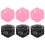 18Pcs Double-Sided Foldable Portable Makeup Mirrors Assorted Colors 9