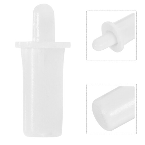 2Sets Lightweight Telescopic Shutter Repair Pins White Louvers Staples 1