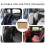 2Pcs Small Car Trash Bin Portable Mini Garbage Can Accessories 4