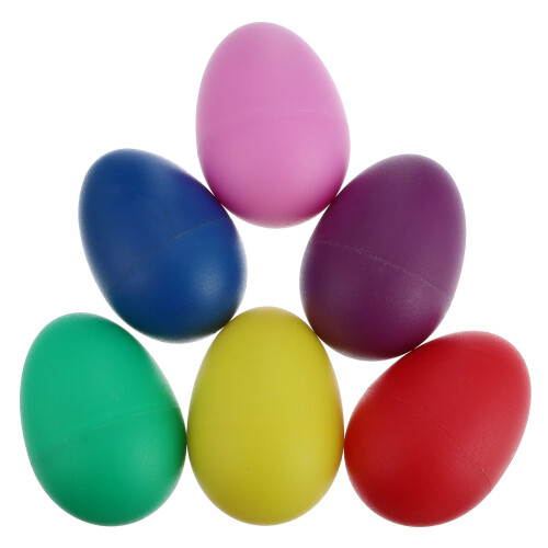 30Pcs Assorted Color Egg Shaker Toy Percussion Instrument for Children 1
