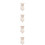 4Pcs Woven Macrame Tapestry Ivory Bohemian Hanging Decor for 7