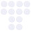 240Pcs Clear Plastic Earring Backs for Studs Durable Safe DIY Use 2