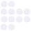 240Pcs Clear Plastic Earring Backs for Studs Durable Safe DIY Use 6