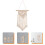 4Pcs Woven Macrame Tapestry Ivory Bohemian Hanging Decor for 10