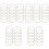 50Packs Classic Folk Guitar Nylon Strings White Coated Replacement Set 2