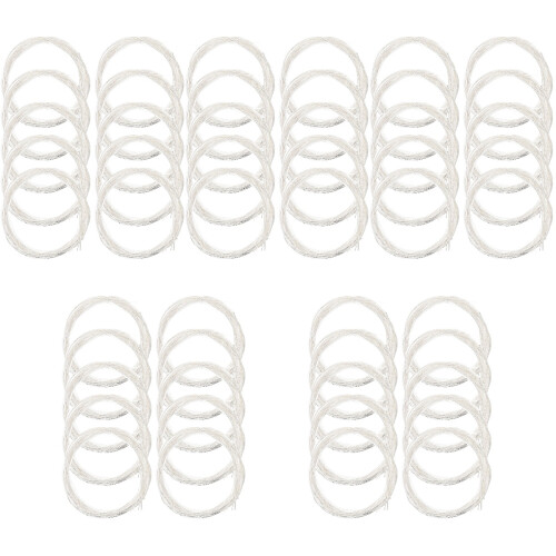 50Packs Classic Folk Guitar Nylon Strings White Coated Replacement Set 1