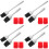4Sets Assorted Color Silicone Pastry Brush for Baking and Grilling Use 5