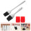 4Sets Assorted Color Silicone Pastry Brush for Baking and Grilling Use 10