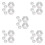 30Pcs Cat Fountain Replacement Filters White Plastic High Efficiency 4