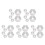 30Pcs Cat Fountain Replacement Filters White Plastic High Efficiency 6