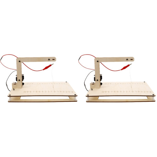 2Pcs Wooden Foam Cutting Tool for Precise Use 2