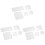 15Pcs Acrylic Handle Blocks with High Transparency for Seal Craft 3