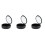 3Pcs Denture Storage Container Black Ventilated Snap Lock 5