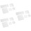 15Pcs Acrylic Handle Blocks with High Transparency for Seal Craft 7