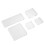 15Pcs Acrylic Handle Blocks with High Transparency for Seal Craft 10