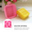 50Pcs Pink Silicone Soap Molds for Handmade DIY Baking and Soap Making 7